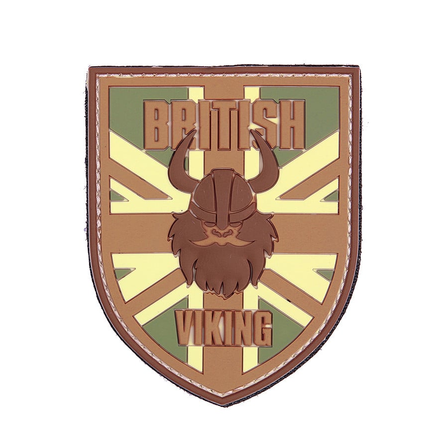 101 British Viking 3D PVC Patch - Tactical