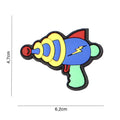 101 Spacegun 3D PVC Patch - Full Colour