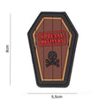 101 Special Delivery Coffin 3D PVC Patch