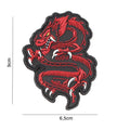 101 Dragon 3D PVC Patch - Red