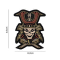 101 Samurai Skull 3D PVC Patch