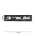 101 Memento Mori 3D PVC Patch - Black/White