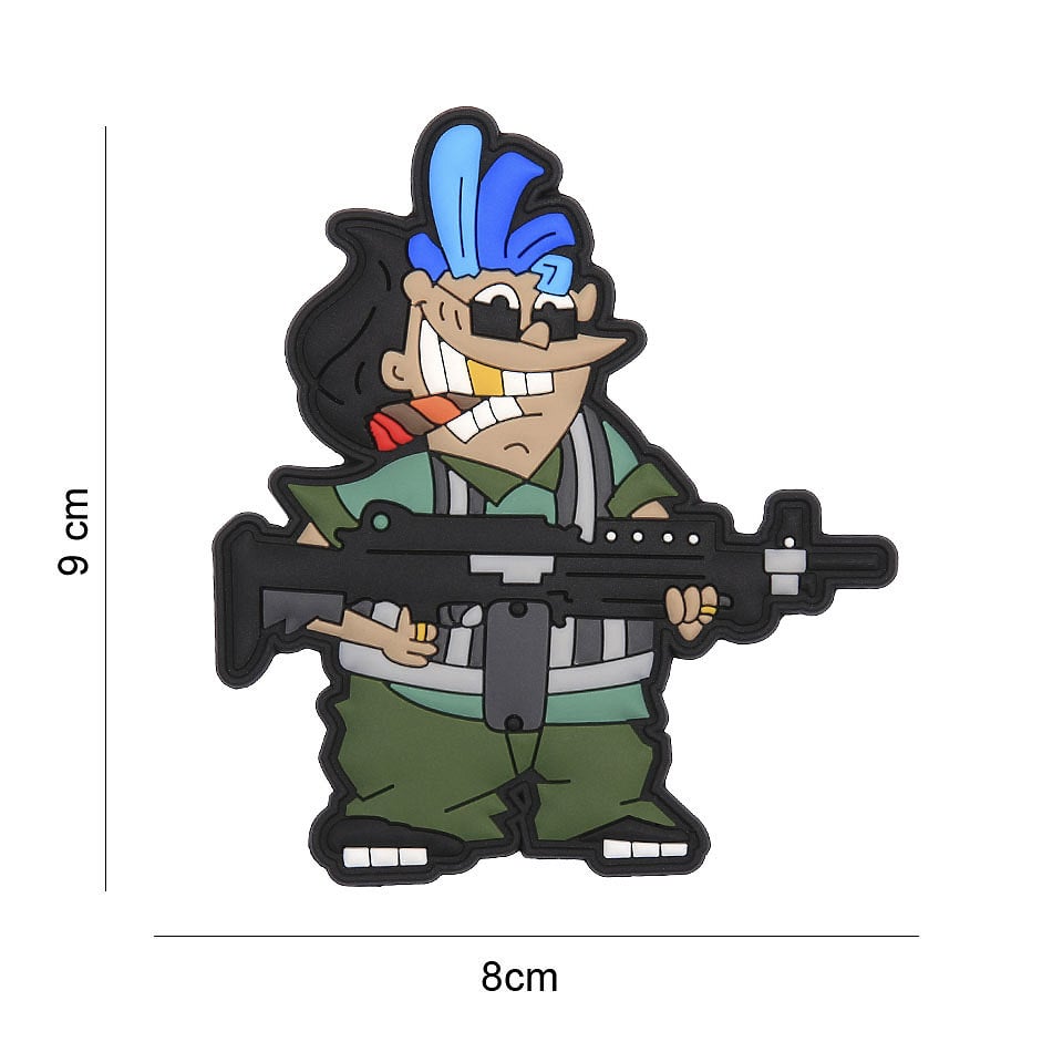 101 Eddy Jerk 3D PVC Patch