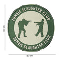 101 Zombie Slaughter Club 3D PVC Patch