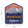 Fosco Mountain Explorer 3D PVC Patch