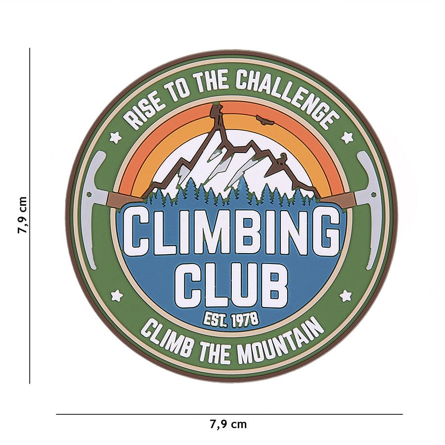 Fosco Climbing Club 3D PVC Patch
