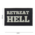 101 Retreat Hell 3D PVC Patch