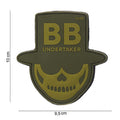 101 BB Undertaker 3D PVC Patch