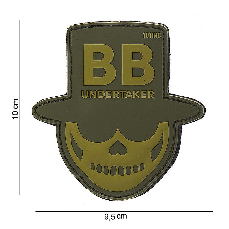 101 BB Undertaker 3D PVC Patch