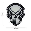 101 Angry Skull Glow in the Dark 3D PVC Patch