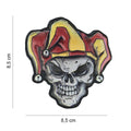 101 UV Skull Joker 3D PVC Patch