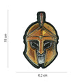 101 UV Skull Spartan 3D PVC Patch
