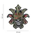 101 UV Skull Samurai 3D PVC Patch