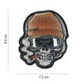 101 Skull Beanie Warrior 3D PVC Patch