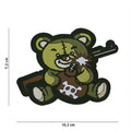 Fostex Terror Teddy Embroided Patch (w/ Hook & Loop)