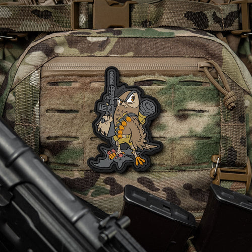 M-Tac Combat Owl Full Colour PVC Patch