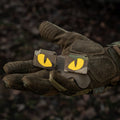 M-Tac Cat Eyes Lasercut Patch - Multicam/Yellow