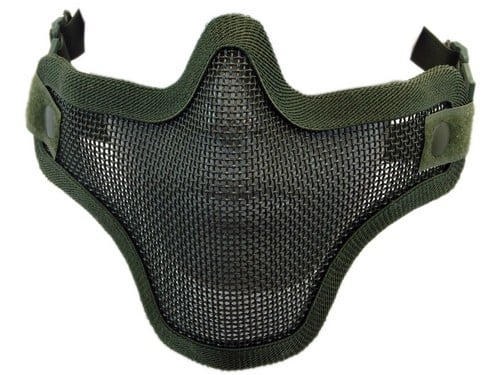 Nuprol Mesh Lower Face Shield V1 - Green