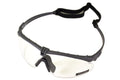 Nuprol Battle Pro Eye Protection - Grey Frame - Clear Lens