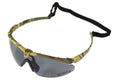 Nuprol Battle Pro Eye Protection - Camo Frame - Smoke Lens