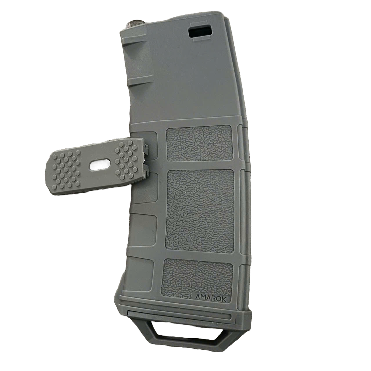 Amarok 250rnds Polymer Mid Cap Magazine (AEG) - Grey/Smoke Top (M4/AR-15)