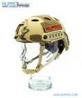 Nuprol Fast Railed Helmet - Tan