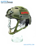 Nuprol Fast Railed Helmet - Green