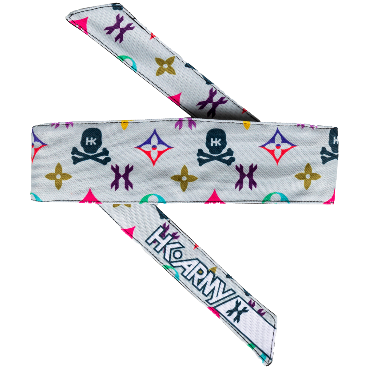 HK Headband - Monogram Bone/Multi