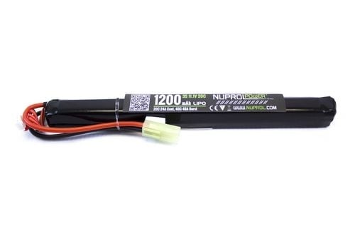 Nuprol 11.1v 1200Mah Lipo Slim Stick (AK)