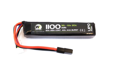 NP POWER 1100MAH 11.1V 20C STICK TYPE