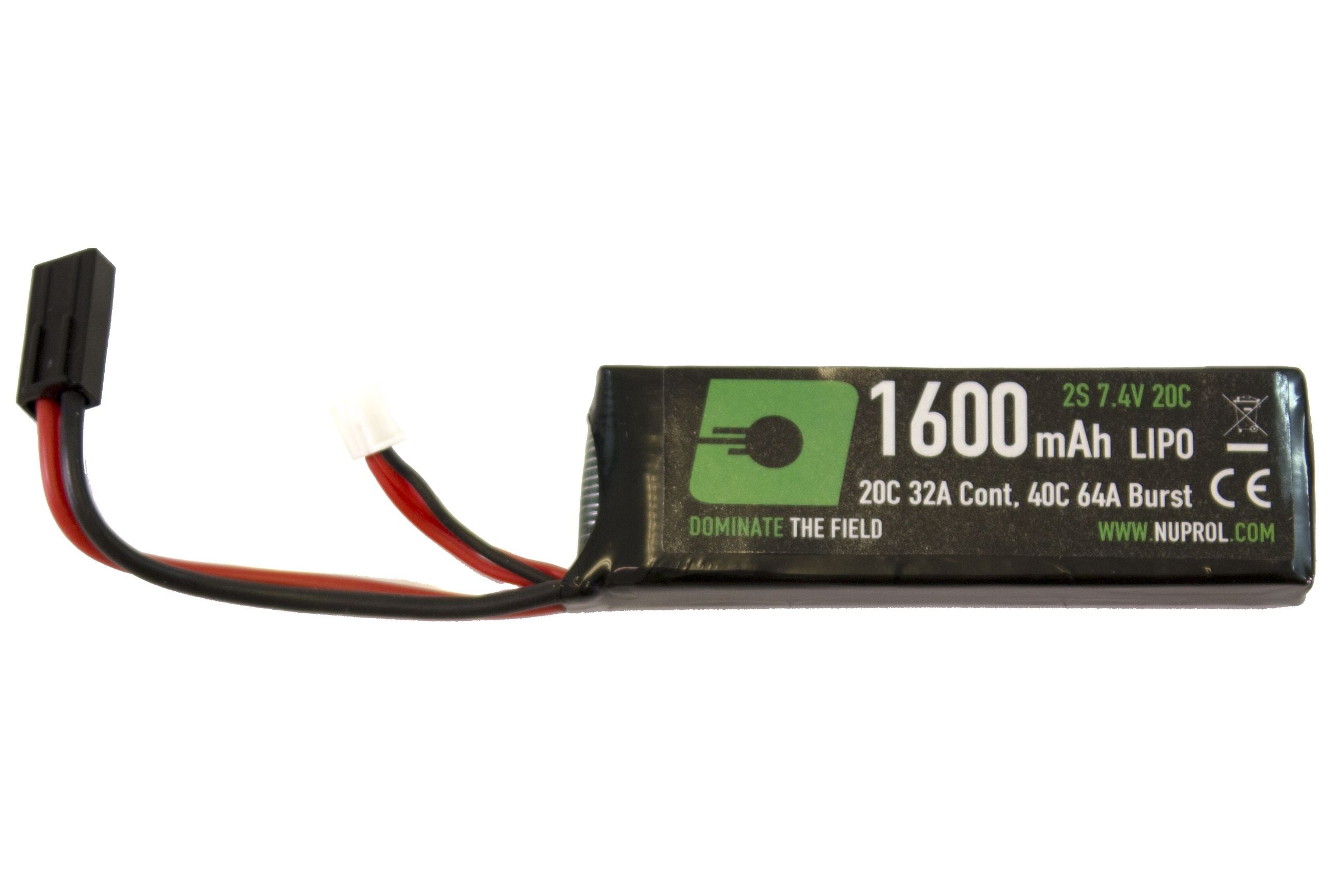 Nuprol 7.4v 1600Mah Lipo Stick