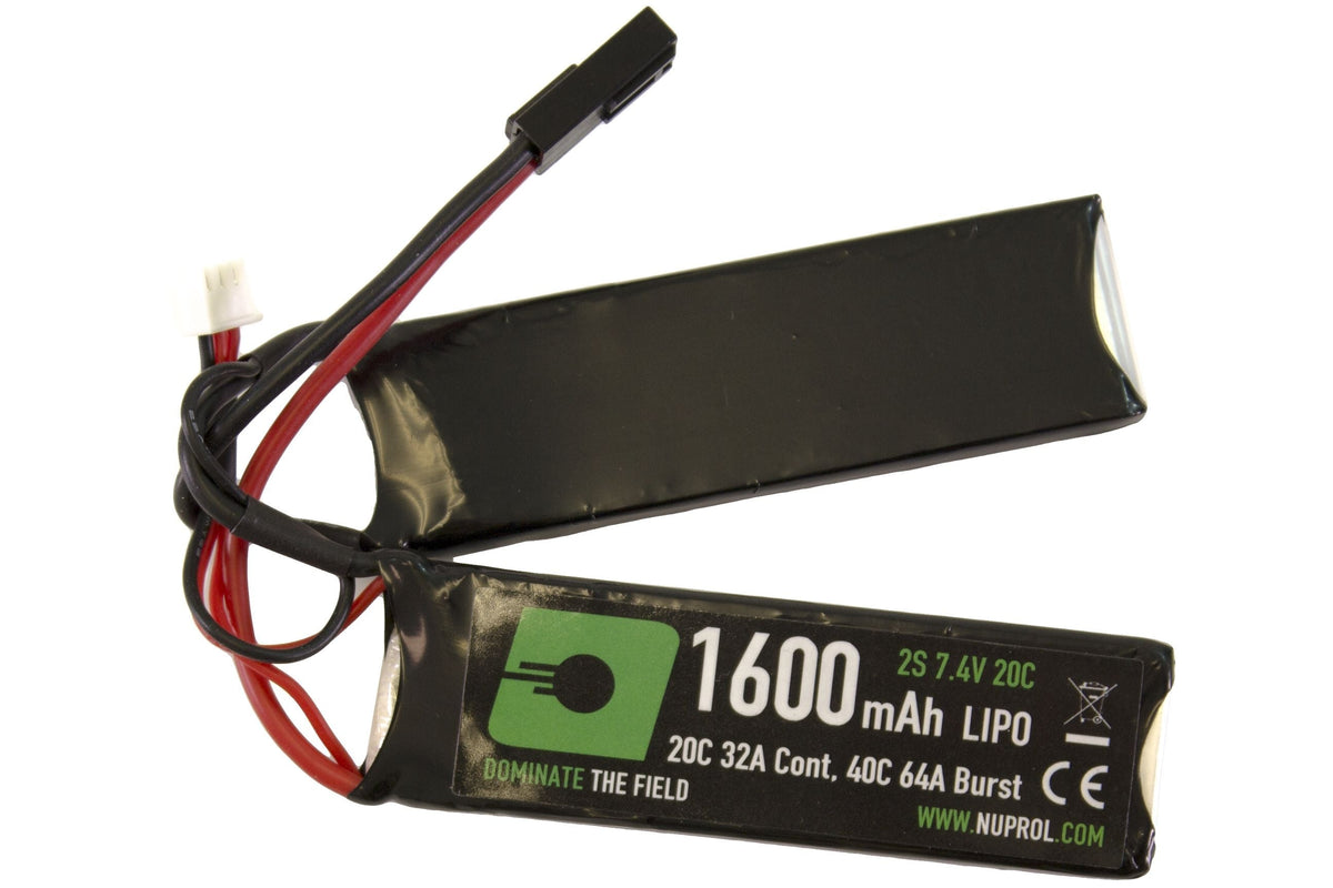 Nuprol 7.4v 1600Mah Lipo Nunchuck