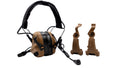 Earmor M32X PLUS Communication Headset-Coyote Brown