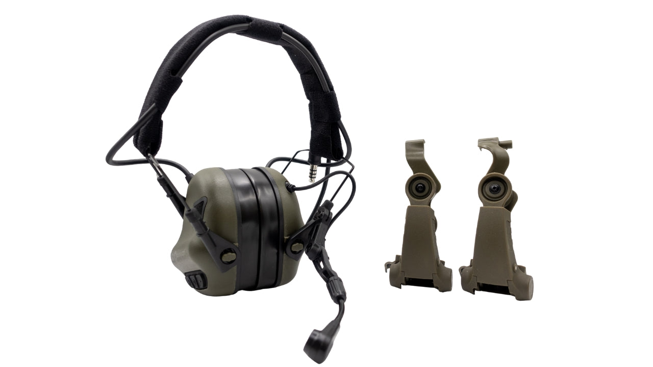 Earmor M32X PLUS Communication Headset-Foliage Green