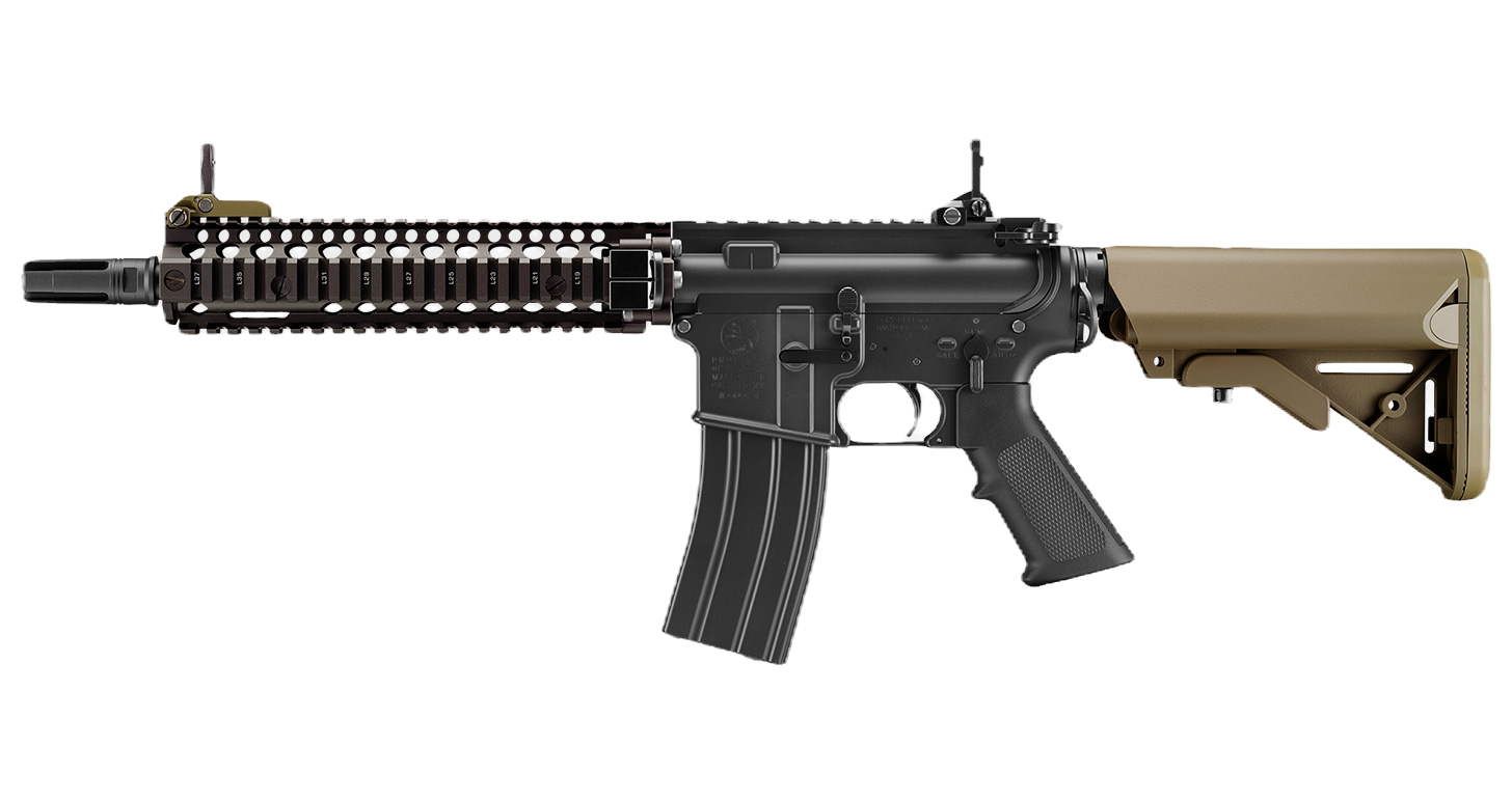 Tokyo Marui MK18 MOD.1 GBB Rifle with Z-System - Black/Tan
