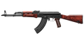 Tokyo Marui AKM Gas Blowback Rifle - Black/Wood