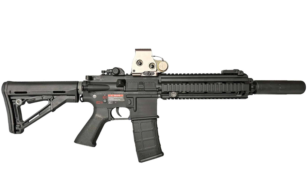 E&C 416D 9 Inch With E-Shooter Mosfet Tactical – Black – Accessories Included (2025 Version)