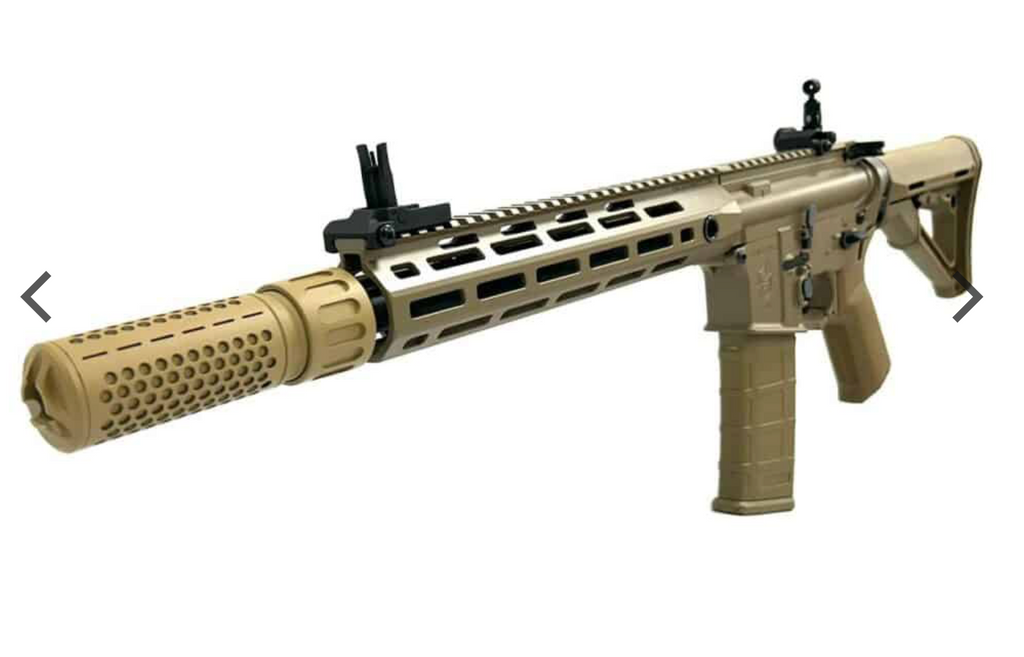 E&C M4 Delta With E-Shooter ETU and Suppressor
