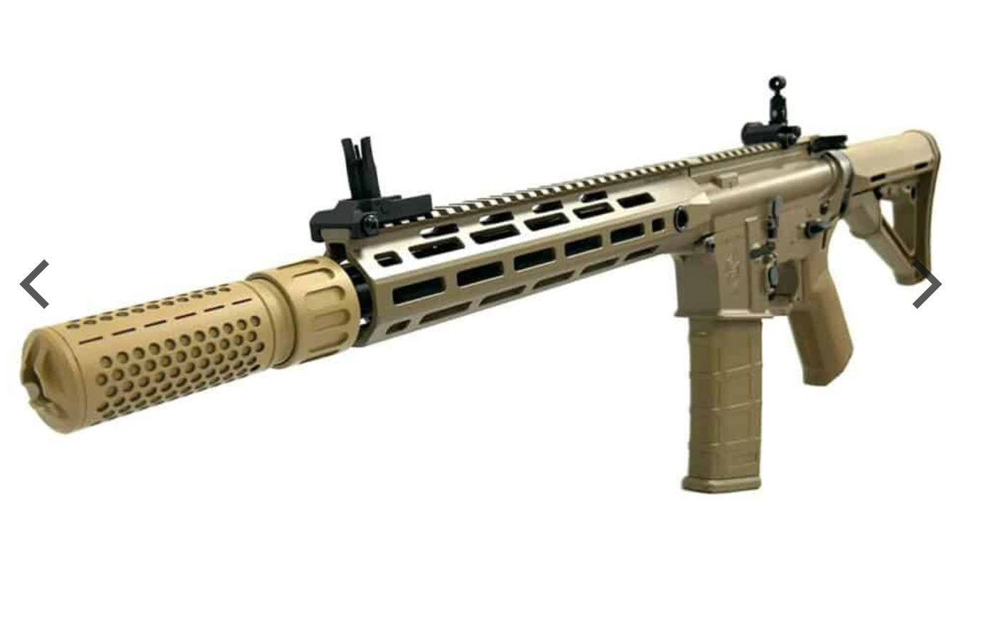 E&C M4 Delta With E-Shooter ETU and Suppressor