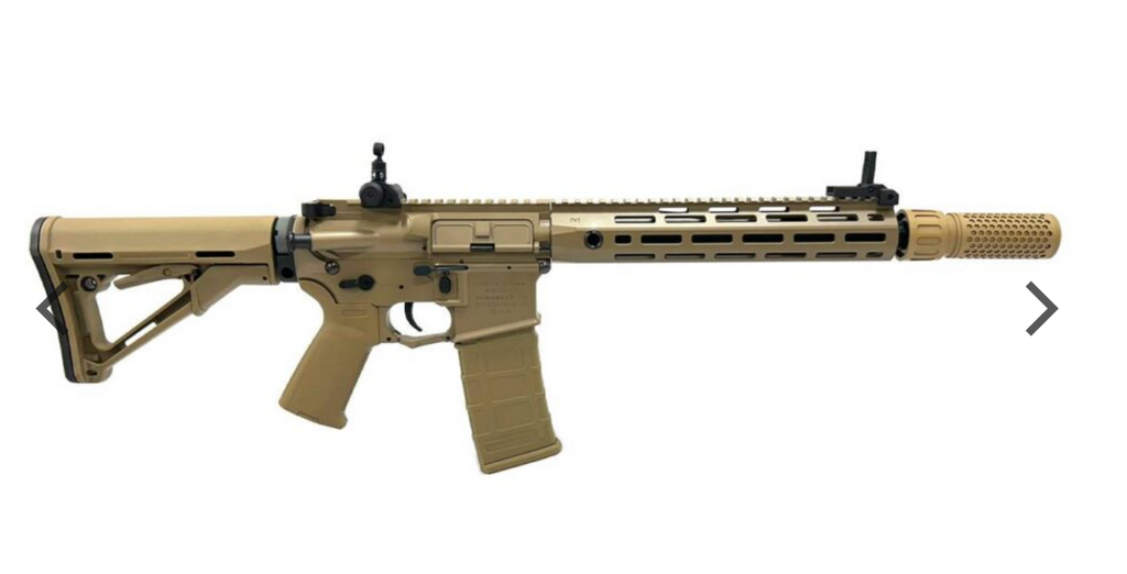 E&C M4 Delta With E-Shooter ETU and Suppressor