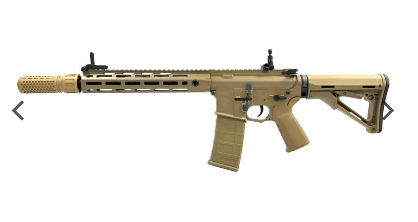 E&C M4 Delta With E-Shooter ETU and Suppressor