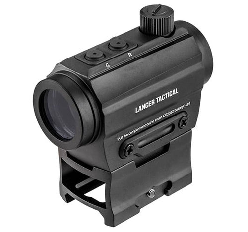 Lancer Tactical Reflex Micro Red & Green Dot  W/ Hi-Mount (CA-1429B)
