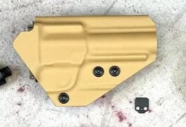 Deadly Customs AAP-01 Kydex DC1 Series Holster - Tan