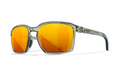 Wiley X ALFA - Gloss Crystal Light Olive/Grey Frame - CAPTIVATE Polarized Bronze Mirror Lens