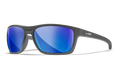 Wiley X KINGPIN - Matte Graphite Frame - CAPTIVATE Polarized Blue Mirror Lens