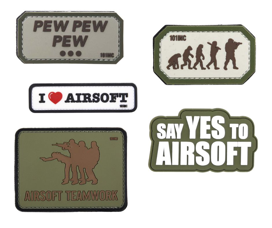 Buy Any 5 Patches, Get the Cheapest Free (Themed Packs)-Airsoft Classics