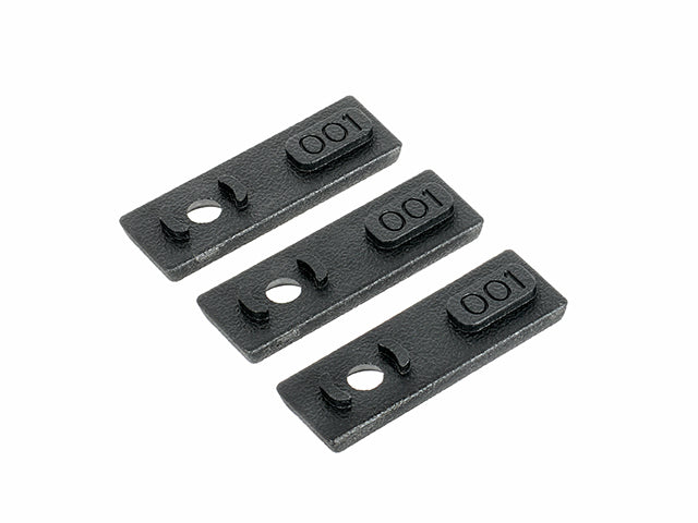 Rebel KeyMod Cable Clip Set of 3