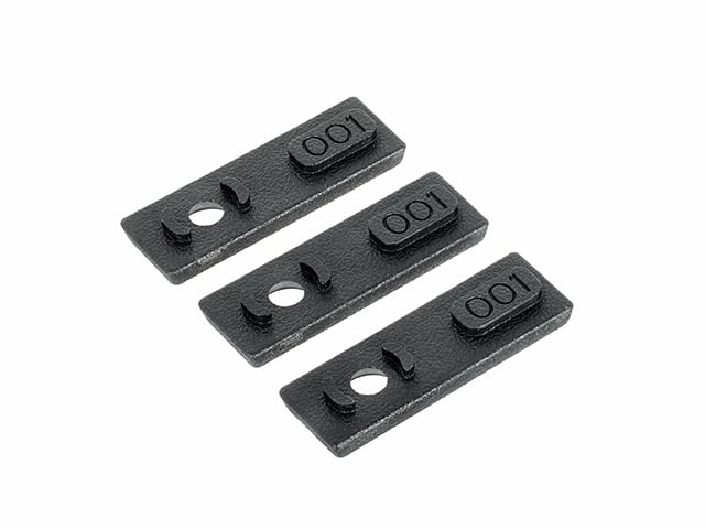 Rebel KeyMod Cable Clip Set of 3-Black