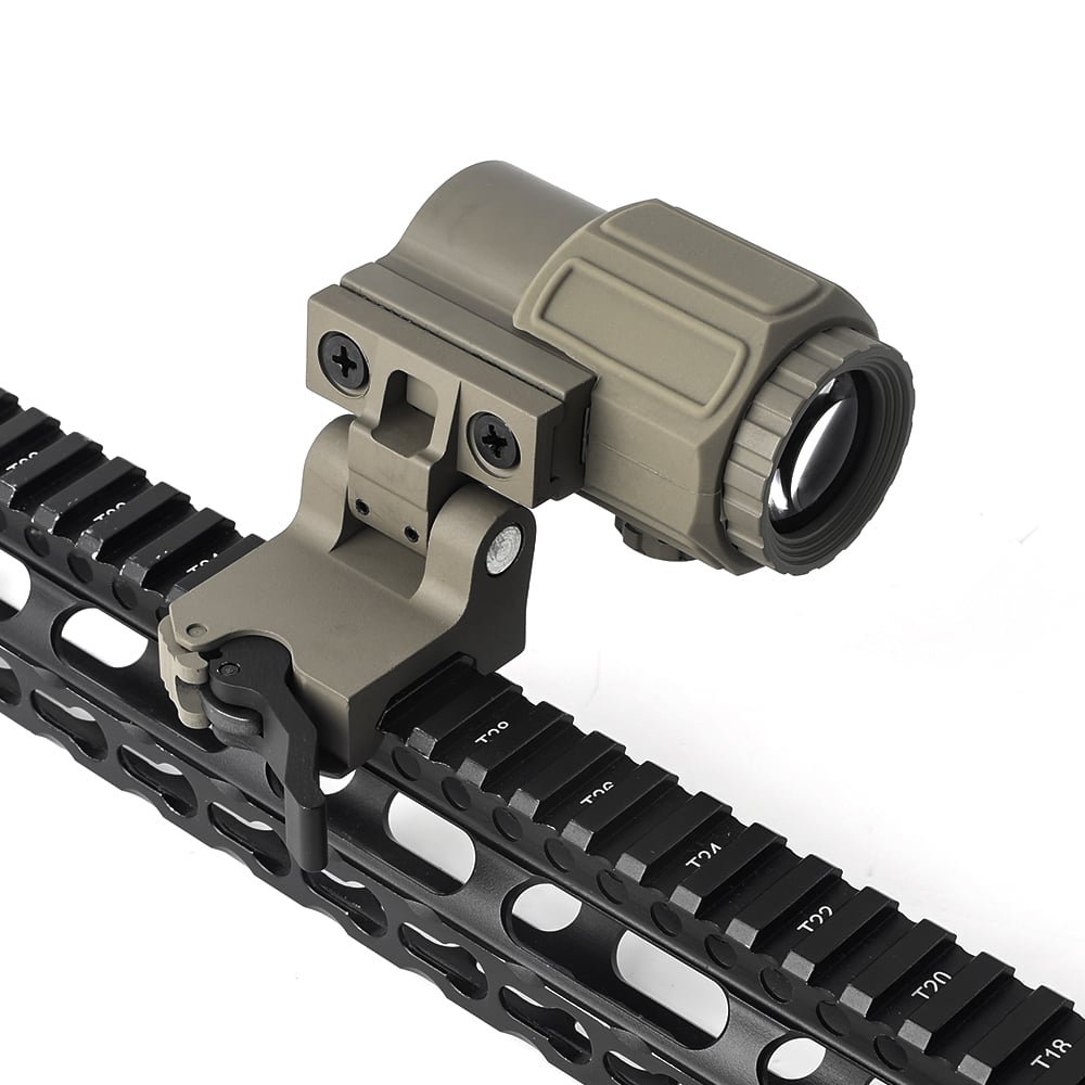 Rebel ET Style G43 3x Magnifier - Dark Earth