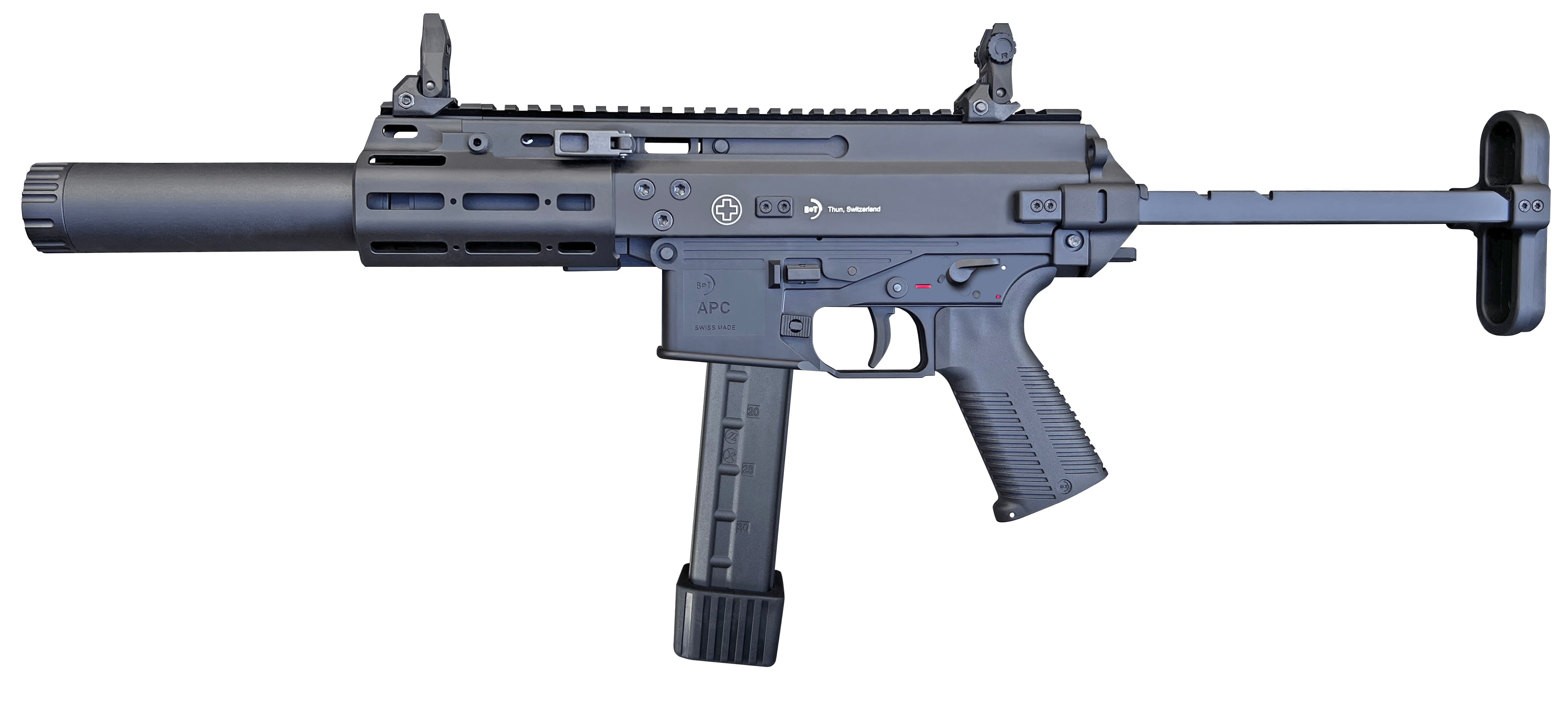 Archwick B&T Air APC9K-SD2 GBB Black (Suppressor Included)